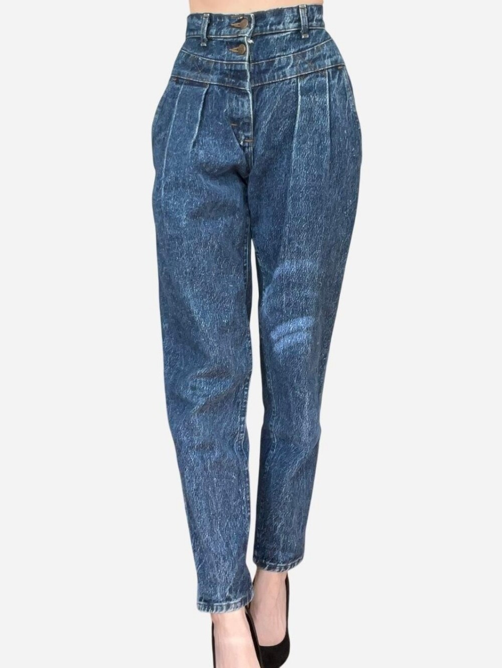 lee western bareback 80's high rise jeans